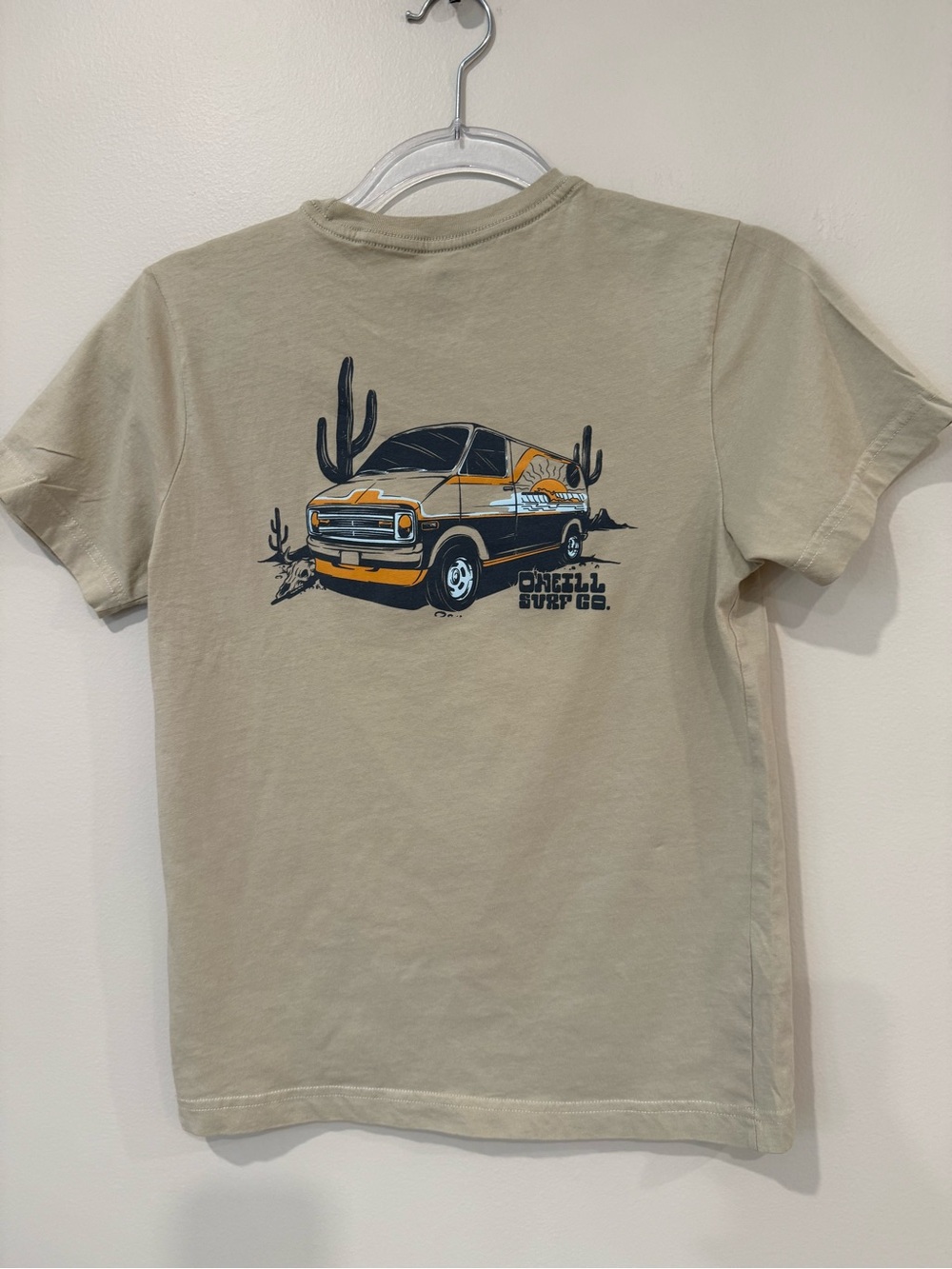 O'Neill Sand Short Sleeve Graphic Crew Tee Retro Van